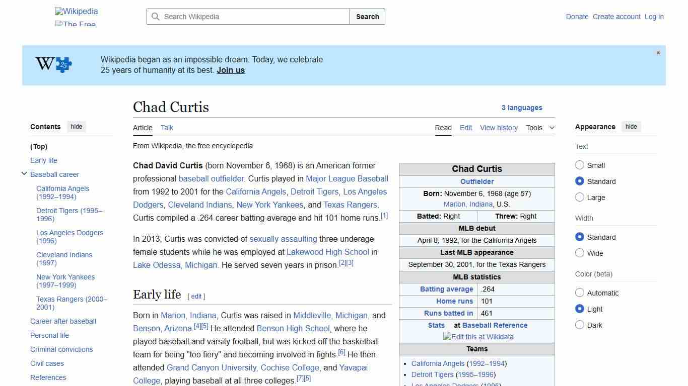 Chad Curtis - Wikipedia